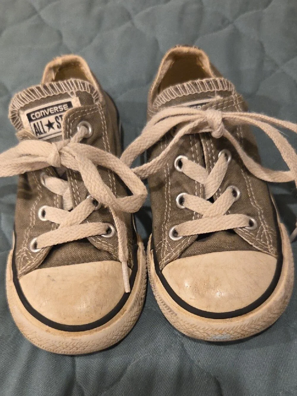 Converse, 8T || Chuck Taylor All Star || Grey Canvas Sneaker